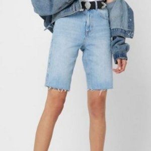 TopShop Rigid Denim Cycling Shorts